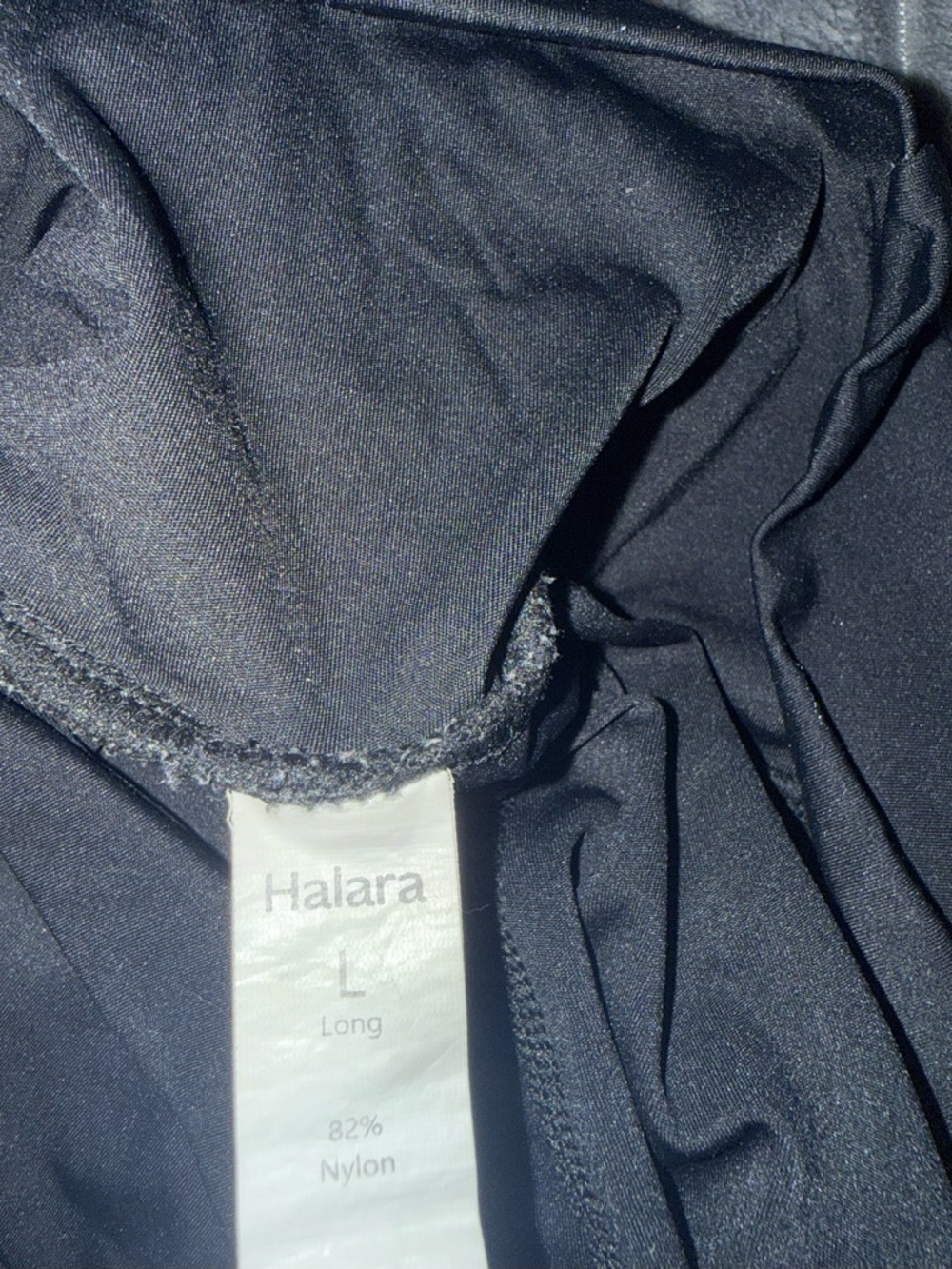 High-Waist Black 2-in-1 yoga shorts - Picture 6 of 6